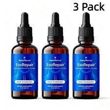 3 Pack NANOREVIVE EsoRepair Nano Esophageal & Stomach Health Supplement 60ml picture