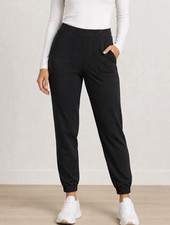 Spanx Air Essentials Jogger Black Womens XS Tapered Active Pants picture
