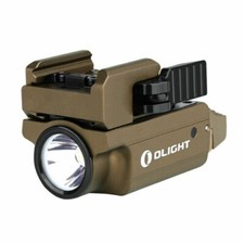 Olight PL-MINI 2 Desert Tan Rechargeable Weapon Light, 600 Lumens, 100 Meters picture