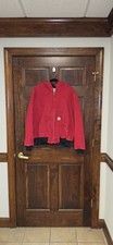 Carhartt Red Hooded Jacket Canvas Men's Large J131 RED Good condition  picture