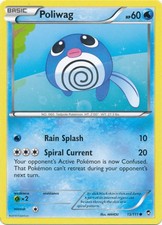 Poliwag - 15/111 - Common (Near Mint) Furious Fists - Water Pokémon picture