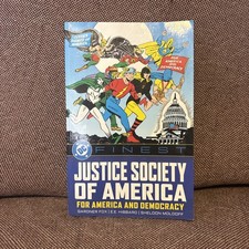 DC Finest: Justice Society of America: For America and Democracy by Gardner Fox picture