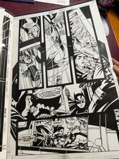 Batman #576 Pg 5 Original Art Scott McDaniel Karl Story DC Published 2000 picture