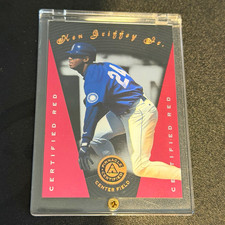 Pinnacle 1997 Certified Red Ken Griffey Jr. #53 Seattle Mariners Card picture