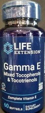 TAKE OFF $20 4 PACK Life Extension Gamma E Mixed Tocopherols Tocotrienol 60 gel picture