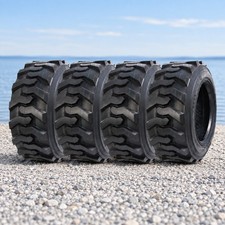 4pcs 10-16.5 12-16.5 Skid Steer Tires 12x16.5 10x16.5 Industrial SKS Heavy Duty picture