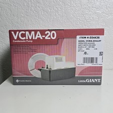 Little Giant VCMA-20ULST 1/30 HP 115-Volt Thermoplastic Condensate Removal Pump picture