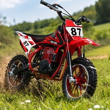Kids Dirt Bike Gas Power Motocross 49CC 4-Stroke Beach Off Road Mini Motorcycle picture