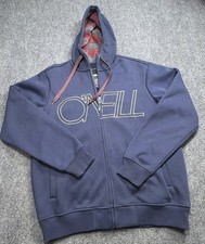 Vintage O'Neill Hoodie Men’s XL Y2K Heavyweight Embroidered Blue Thick MINT picture