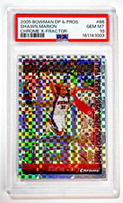 2005 Bowman Draft & Pros #86 Shawn Marion Chrome X-Fractor /150 PSA 10 picture