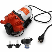 SEAFLO 55 Series 115V AC Automatic Demand Diaphragm Pump – 5.0 GPM, 60 PSI picture