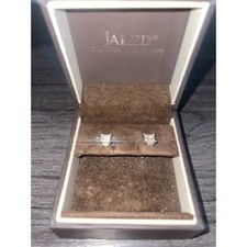 diamond earing 1.2 ct S2 solitaire total. each earring has .6 ct S2 from Jared. picture
