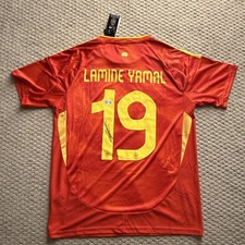 Lamine Yamal Signed Spain #19 Soccer Jersey - BAS Authenticated Original picture