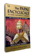 The Papal Encyclicals in their historical context - Fremantle, 1960 sc, Mentor picture