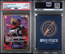 2025 One Piece EN (JP 2nd Anniversary Set) Sanji #064 (PSA 10) picture
