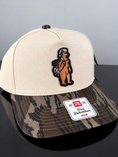 Custom Morgan Wallen Norris Mossy Oak Camo Bill Richardson 112 Snapback Hat picture
