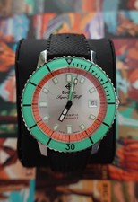 Zodiac Super Sea Wolf Pro-Diver Automatic ZO3556 Watch Bright Green Watermelon picture