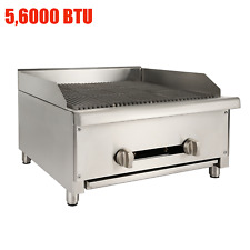 New Gas Radiant Commercial Restaurant Kitchen Countertop Charbroiler 56000 BUT picture