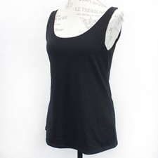 J.JILL Plus Size Black PERFECT SHELF-BRA TANK TOP Scoop Neck 2X picture