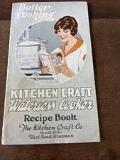 Kitchen Craft Co. Recipes and Instructions 1925 Rare Antique Collectible Vintage picture