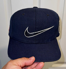 Nike vintage Oakland Raiders NFL Football Snapback Hat Cap Navy Blue picture