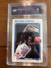 1991 SkyBox NBA Hoops Michael Jordan #253 Chicago Bulls DCM 9 picture
