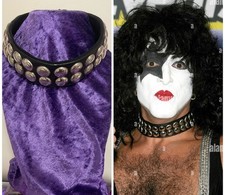 KISS Stage Worn Costume Paul Stanley Choker Photo Shoot Worn Symphony Alive IV picture