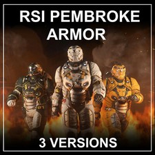 STAR CITIZEN - RSI PEMBROKE ARMOR - 3 VERSIONS picture