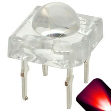 50 x LED 5mm Dome Superflux Red Piranha LEDs Sign Car Brake Lights Super Flux picture