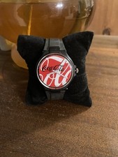 Swatch Coca-Cola Swiss Quartz Red Logo Plastic Running picture