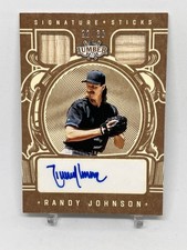 2025 Leaf Lumber Signature Sticks Randy Johnson #SS-RJ1 Bronze /30 Auto Relic picture