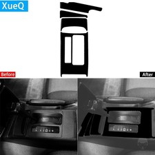 4x Glossy Piano Black Console Gear Shift Panel Cover For Chevrolet Camaro 93-96 picture