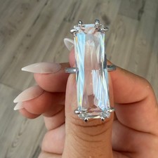 Swarovski Mesmera cocktail ring SIZE 50 picture