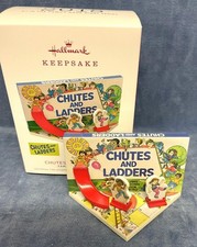 2018 Hallmark Ornament CHUTES AND LADDERS Family Game Night Series #5 NIB picture