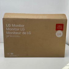 LG 24U411A-B 24-inch Full HD (1920 x 1080) IPS Computer Monitor, 120Hz - NEW OB picture