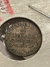 1853-A Prussia 1/2 Silber Groschen Silver Coin Friedrich Wilhelm IV KM# picture