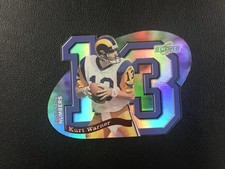 1999 Score Supplemental #BN1 Kurt Warner Rookie Behind the Numbers /1000 Rams picture