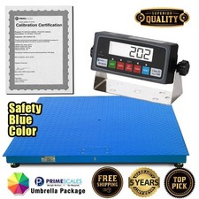 New 60x60 Floor Scale 10000 lb Warehouse Pallet Scale Ramp with cal. Cert picture