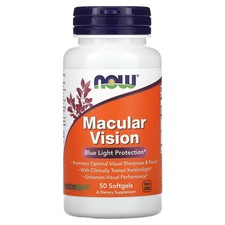 2 X NOW Foods, Macular Vision, 50 Softgels picture