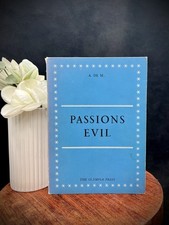 1953 Alfred de Musset Passions' Evil First Edition Olympia Press Paris Ltd 354 picture
