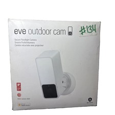 Eve Outdoor Cam White Edition Secure Floodlight Camera Works With Apple Home picture