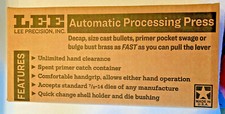 Lee 90933 Automatic Processing Press (APP) Single Stage Press Kit picture