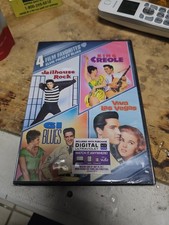 Elvis Presley Blues G.I. Blues King Creole Jailhouse Rock Viva Las Vegas DVD NEW picture