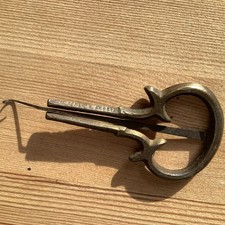 Antique Jews Harp Jaw Harp Old Musical Instrument Metal Made in England 10cm picture