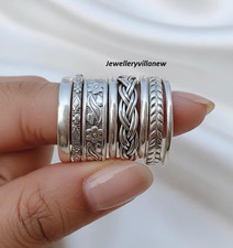 Handmade 8 Set OF Stacking Silver Ring, 925 Sterling Silver, Dainty Silver Ring, picture