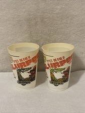 (2) Vintage 7-11 7-Eleven Slurpee Video Cup 1980 1981 1982: CENTIPEDE  picture