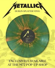 Metallica 72 Seasons Dublin 2026 Pop-Up Store Exclusive Splatter Vinyl picture