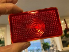 VINTAGE 1942-49 OLDSMOBILE TAIL LIGHT LENS , ORIGINAL GLASS , PART # T 336 picture