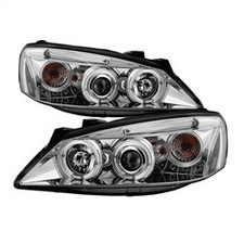 Spyder Auto 5011602 LED Halo Projector Headlights Chrome/Clear for 05-08 G6 picture