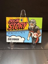 2023 Panini Origins Bijan Robinson Origin Story Rookie RC #OS-BR Falcons picture